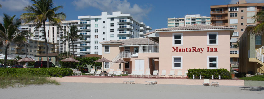 manta ray inn on the beach