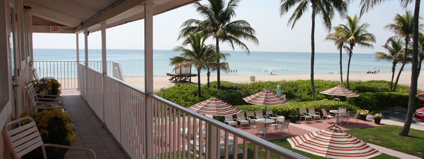 Mantaray Inn Hollywood Beach view