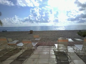 Waking up to Coffee on the beach. Their is no other relaxing feeling!